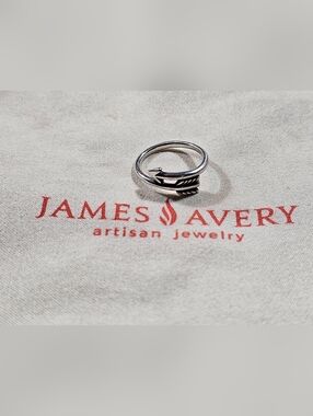 James Avery Sterling Arrow Ring